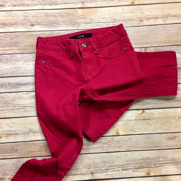 Joe's Jeans | Girl's Hot Pink Skinny Jeans - Picture 5 of 8
