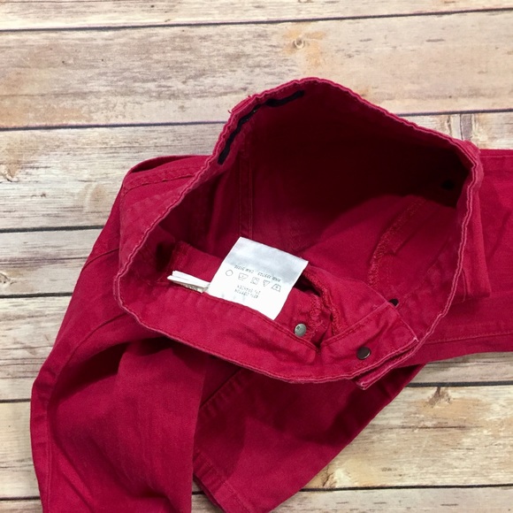 Joe's Jeans | Girl's Hot Pink Skinny Jeans - Picture 6 of 8