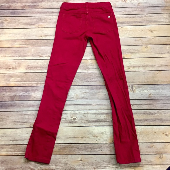 Joe's Jeans | Girl's Hot Pink Skinny Jeans - Picture 7 of 8