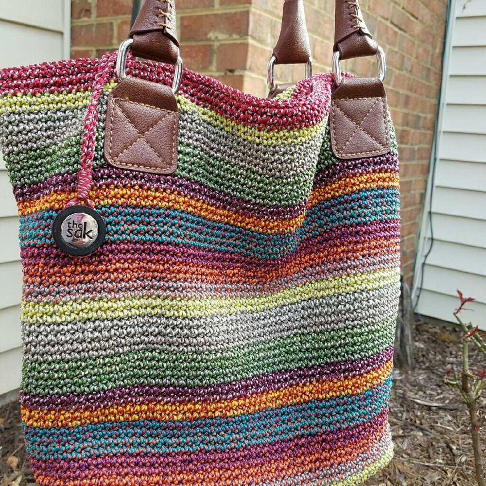 Sak cambria crochet purse