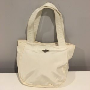 🚨SALE 🚨 Cream Bottega Veneta Nylon Bag