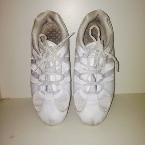 White Chasse Cheerleading Shoes