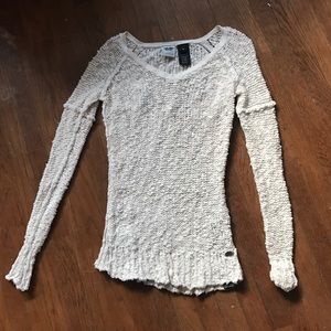 Soft white Harley Davidson sweater
