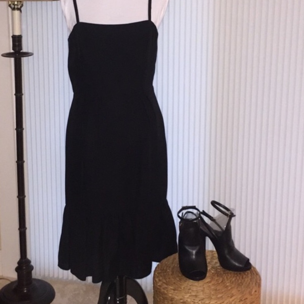 PRADA Spaghetti Strap Flounce Hem NWOT