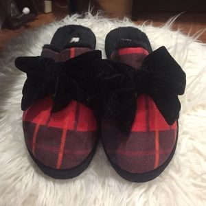 Kate Spade slippers.