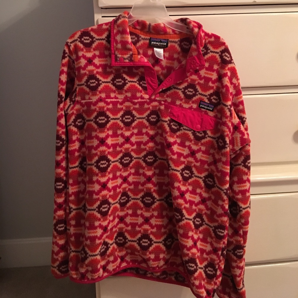 Women's pink and orange pattern Patagonia