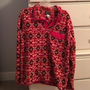 Women's pink and orange pattern Patagonia