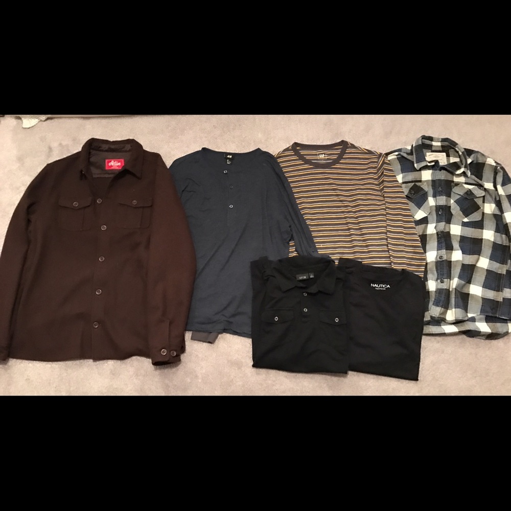 Sold! Men size large lot.