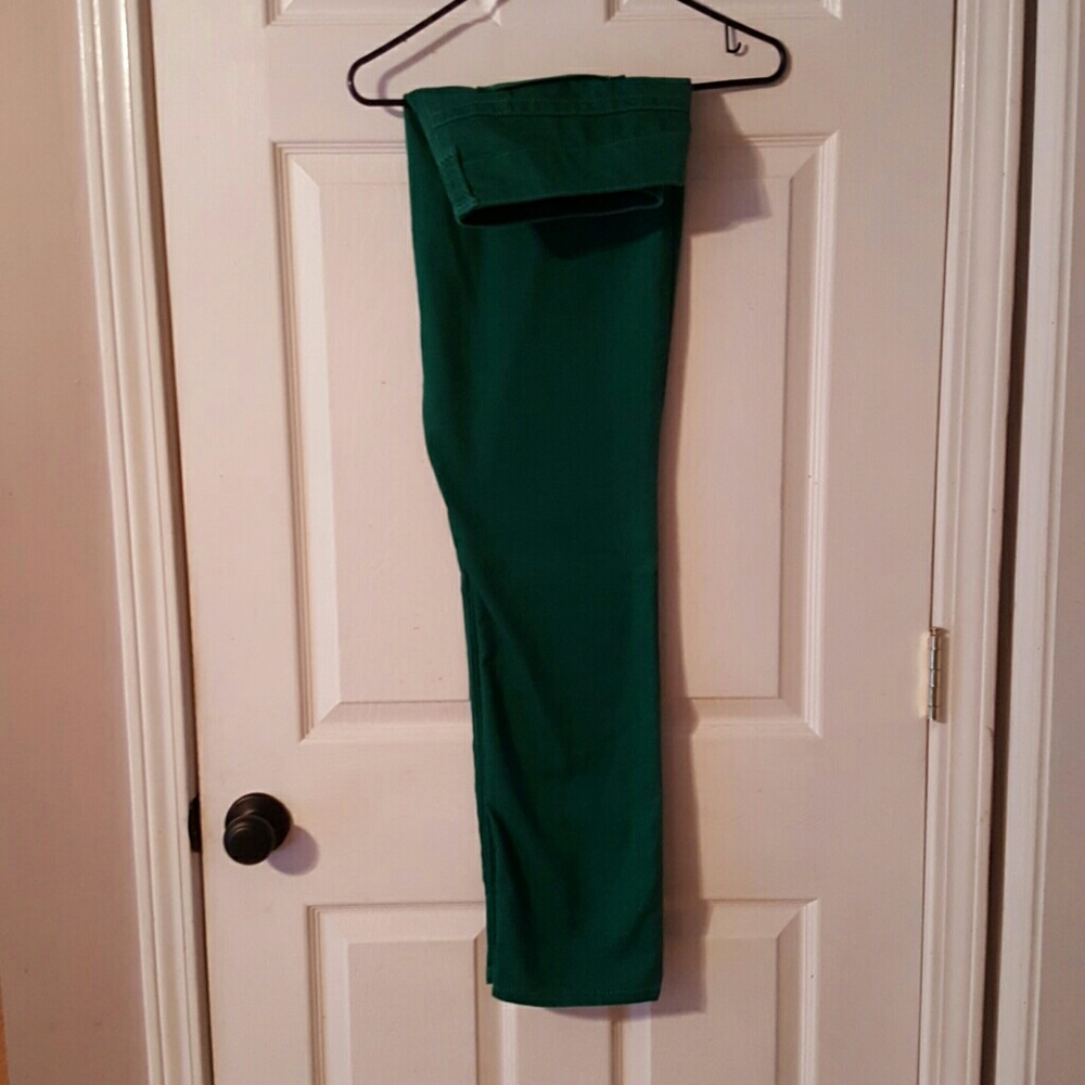 Dark green jeggings