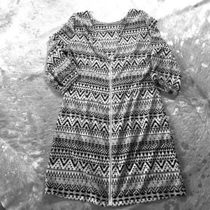 Aztec Print Tunic (shirt or dress)