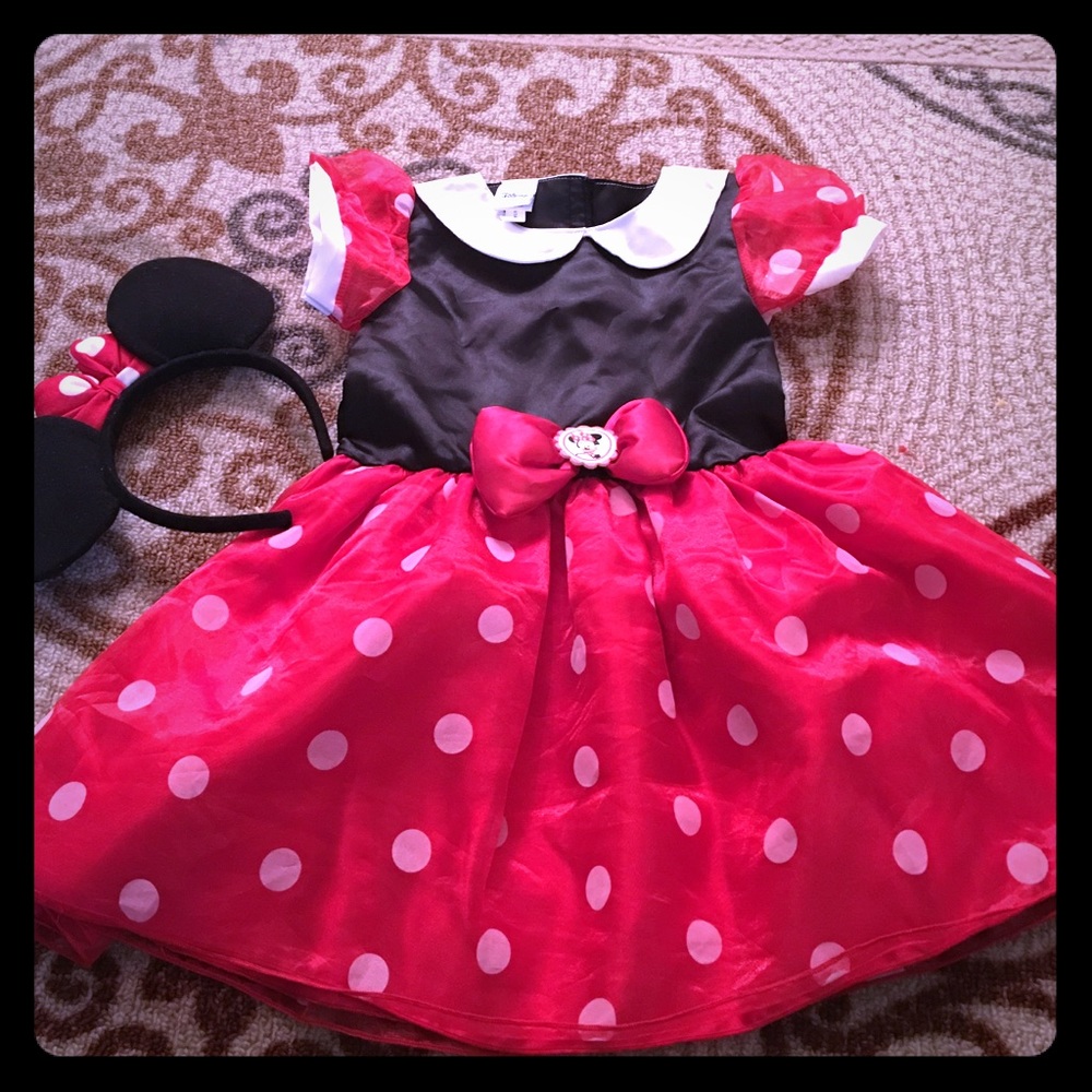Toddler 3T Minnie Mouse Costume