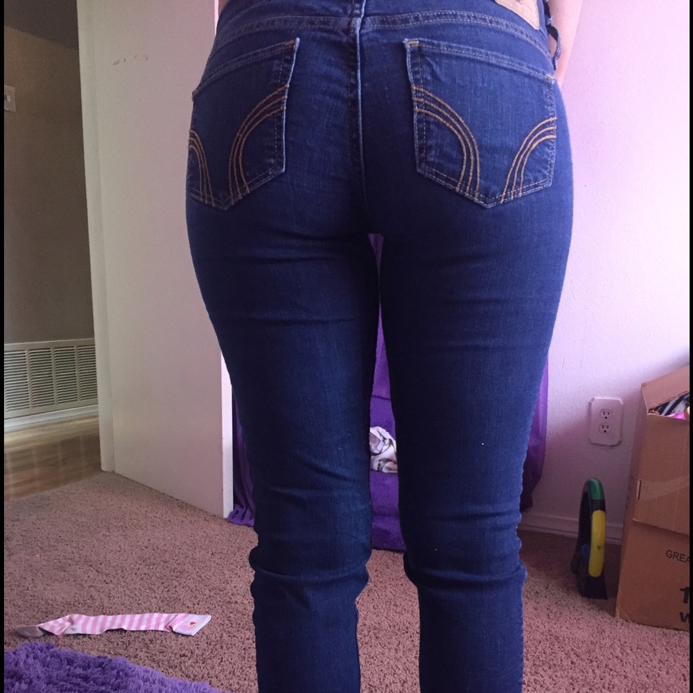 Two pairs of hollister jeans