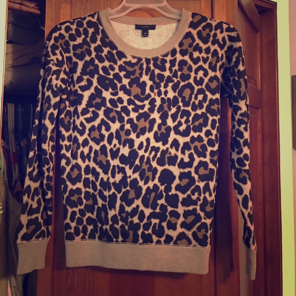 Cheetah sweatshirt