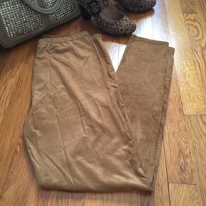Faux suede Leggings/Pants