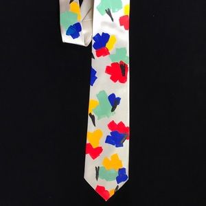 Original hand painted necktie