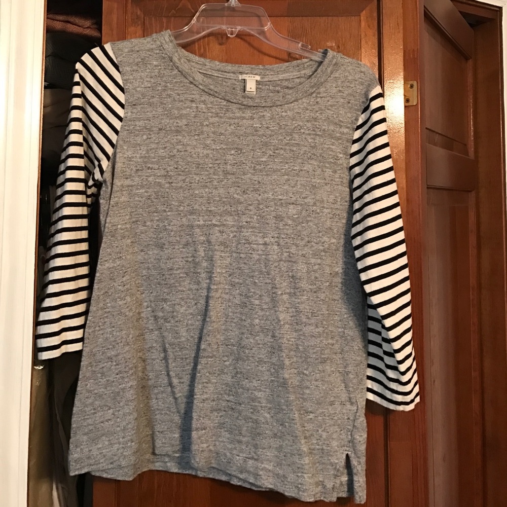Cotton jcrew 3/4 sleeve