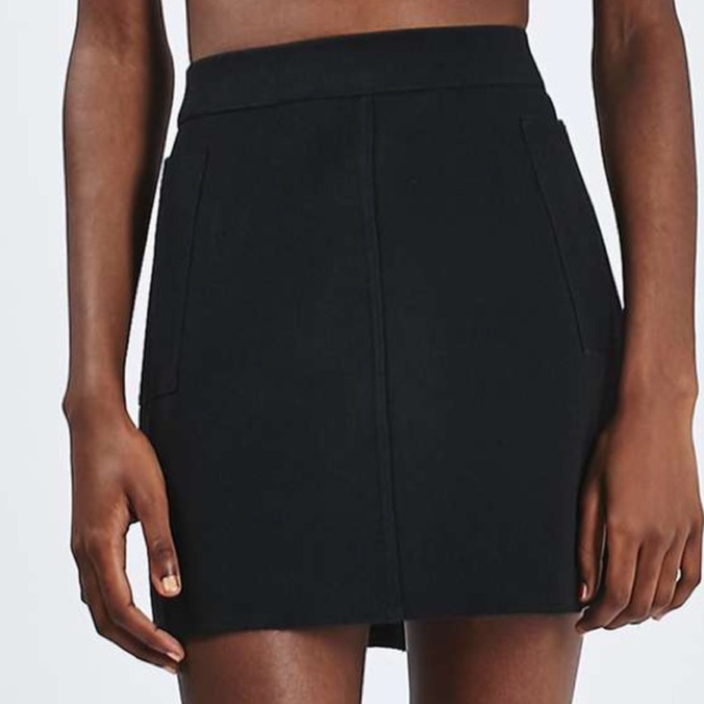 Black TOPSHOP Mini Skirt