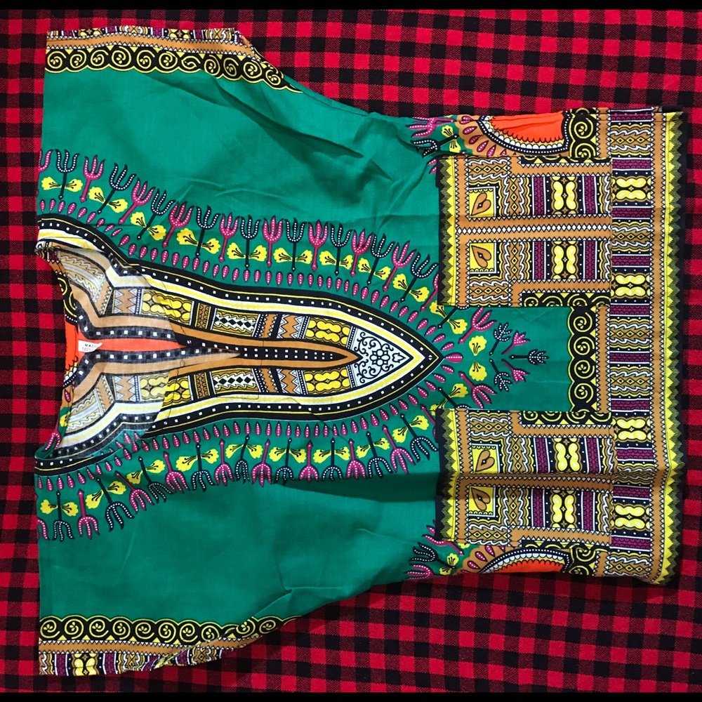 Kids New African Dadhiki (shirt n short)