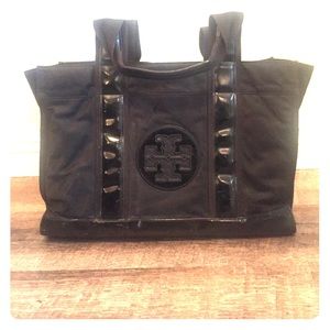 Black Nylon Tory Burch tote