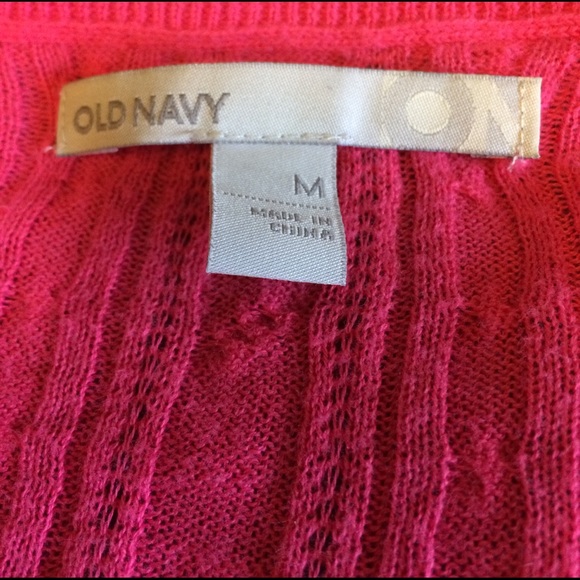 Adorable bright pink sweater! - Picture 2 of 3