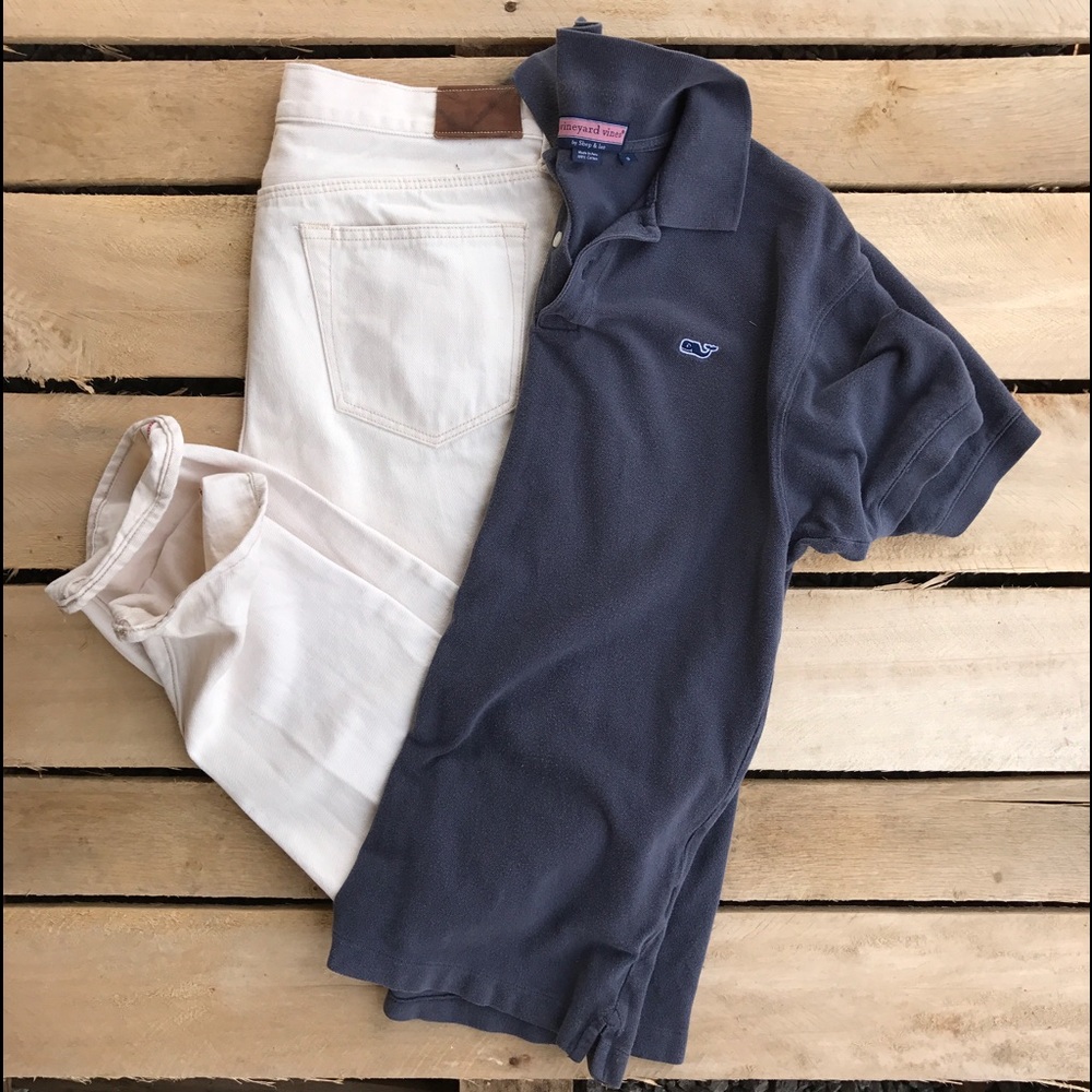 Vineyard Vines Navy Polo