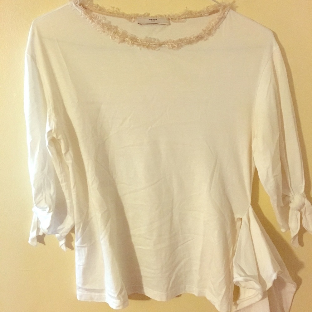 Prada Women's Designer Blouse Size M
