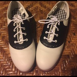 Black & White Oxfords