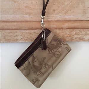 Versatile Coach wristlet