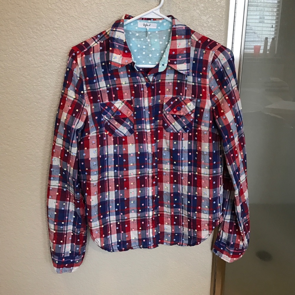 Long sleeve printed shirt