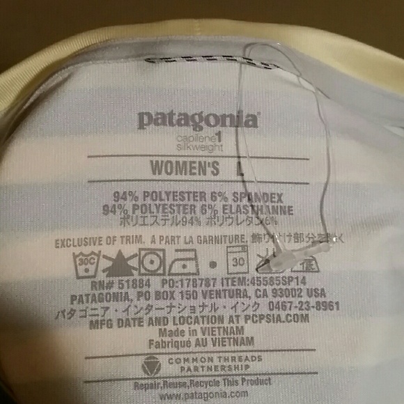 New with w/o tags Patigonia long sleeve shirt - Picture 4 of 5