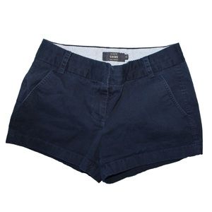 J.Crew Navy 3" Chino Shorts