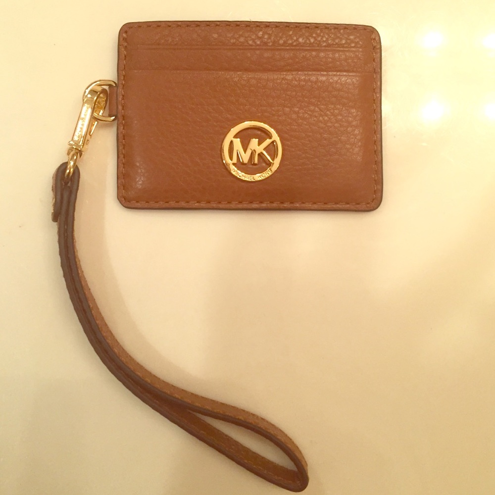 MICHAEL michael kors card holder with wristlet