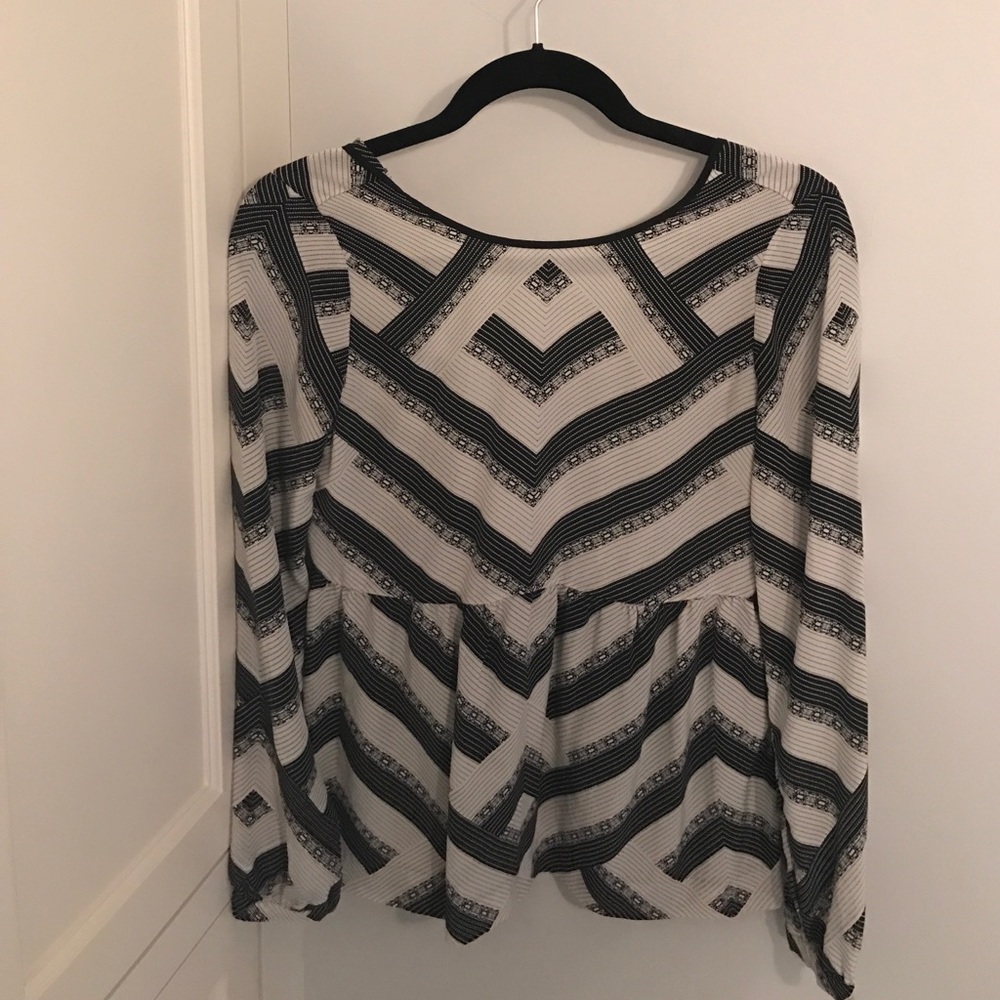 Backless Blouse