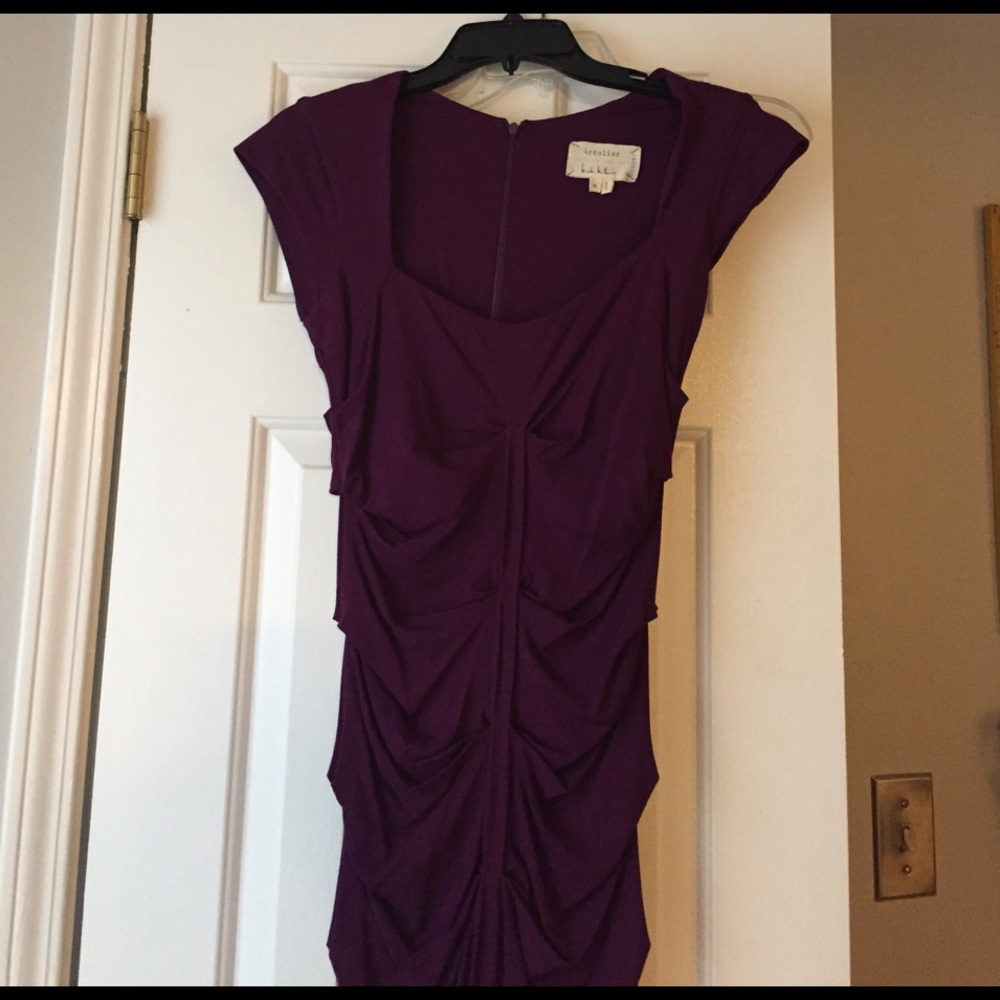 Plum Nicole Miller dress