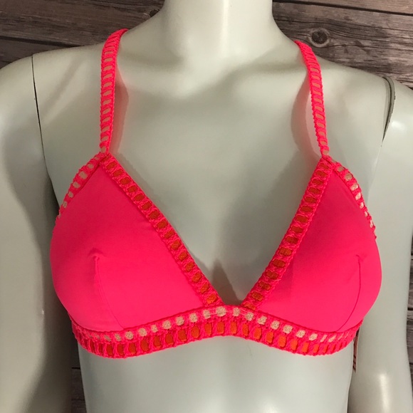 VS Swim Suit Bikini Crochet Trim Cheeky Triangle - Picture 3 of 4