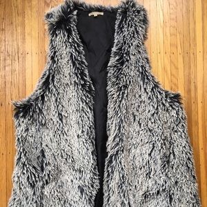 Faux fur vest by Democracy.