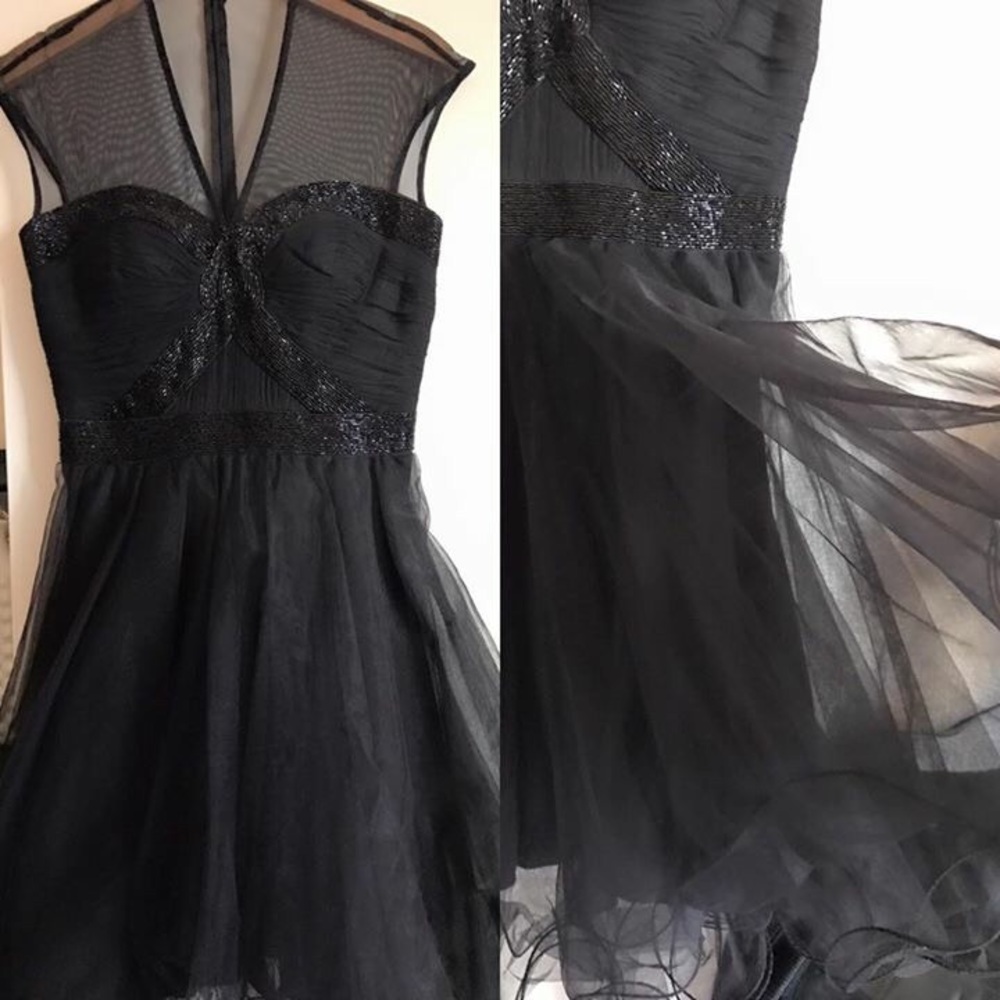 Jovani Couture Black Cocktail Dress