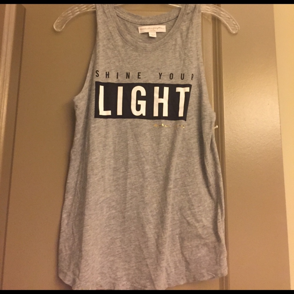Spiritual Gangster Shine Your Light tank