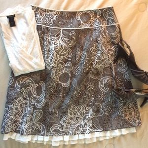 Striking A line skirt