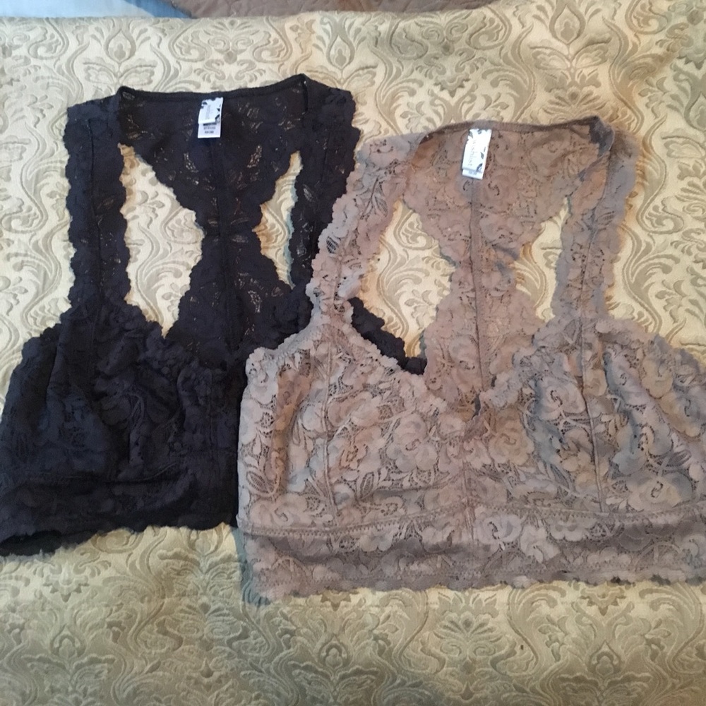 SOLD!!!! BNWOT Lace Bralettes Large