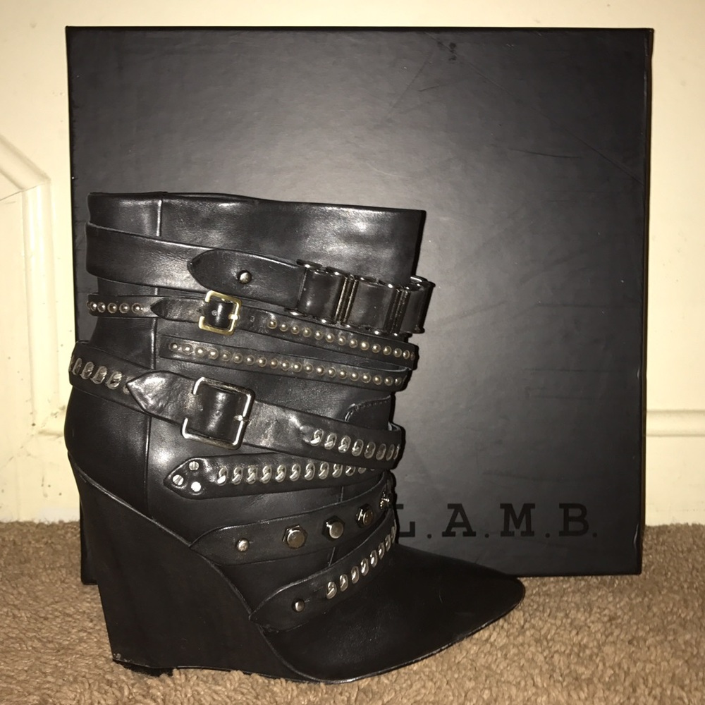 LAMB Thacker wedge shoe