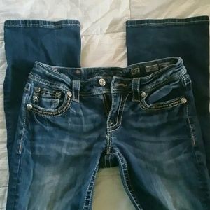 Miss Me boot cut jeans size 27x33