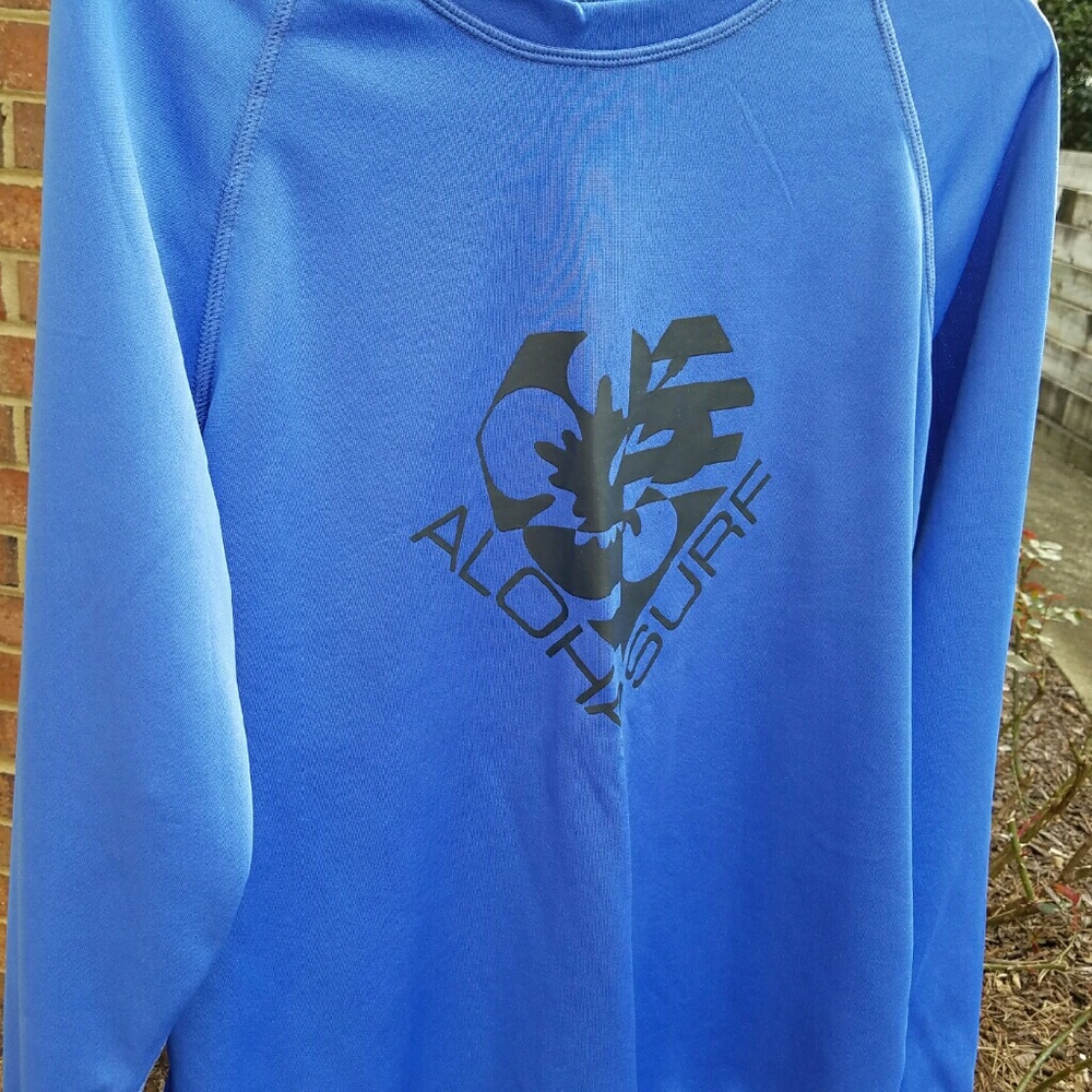 Purple surf shirt