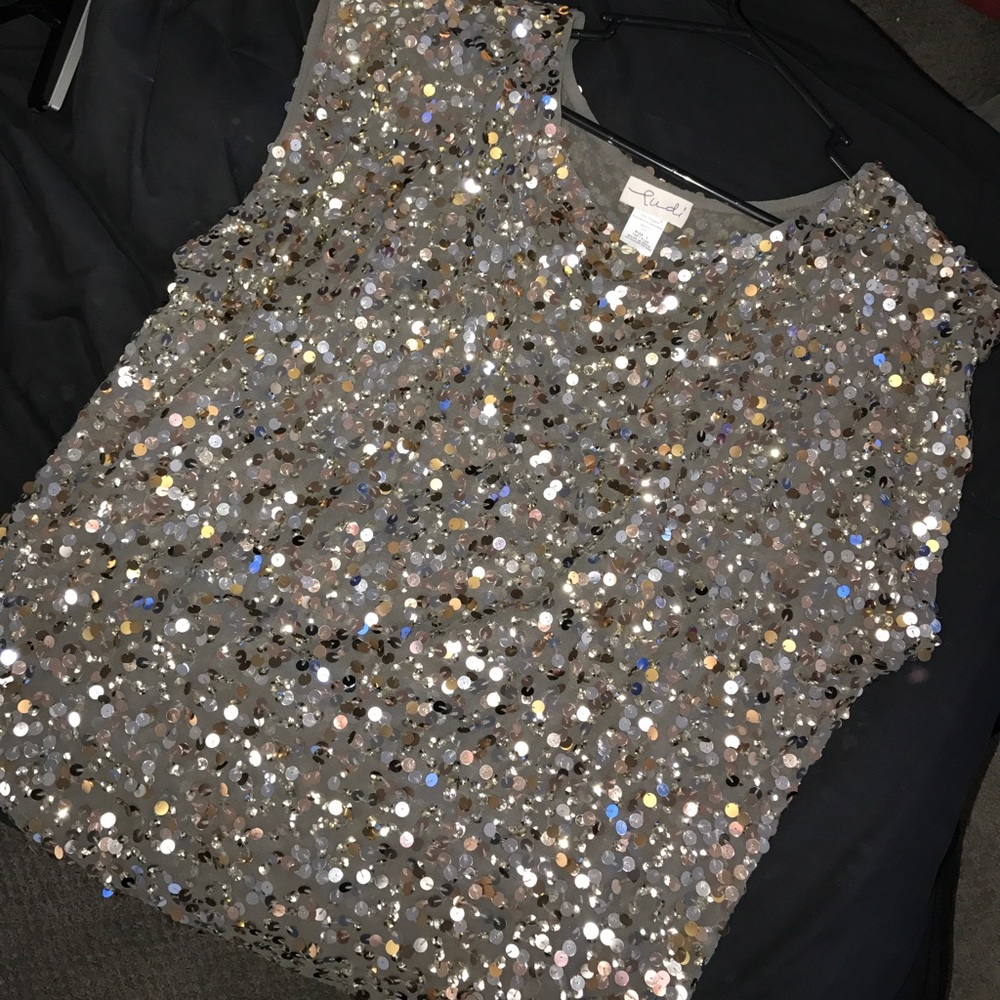Fashion sequin top