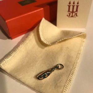 James Avery two peas in a pod silver charm