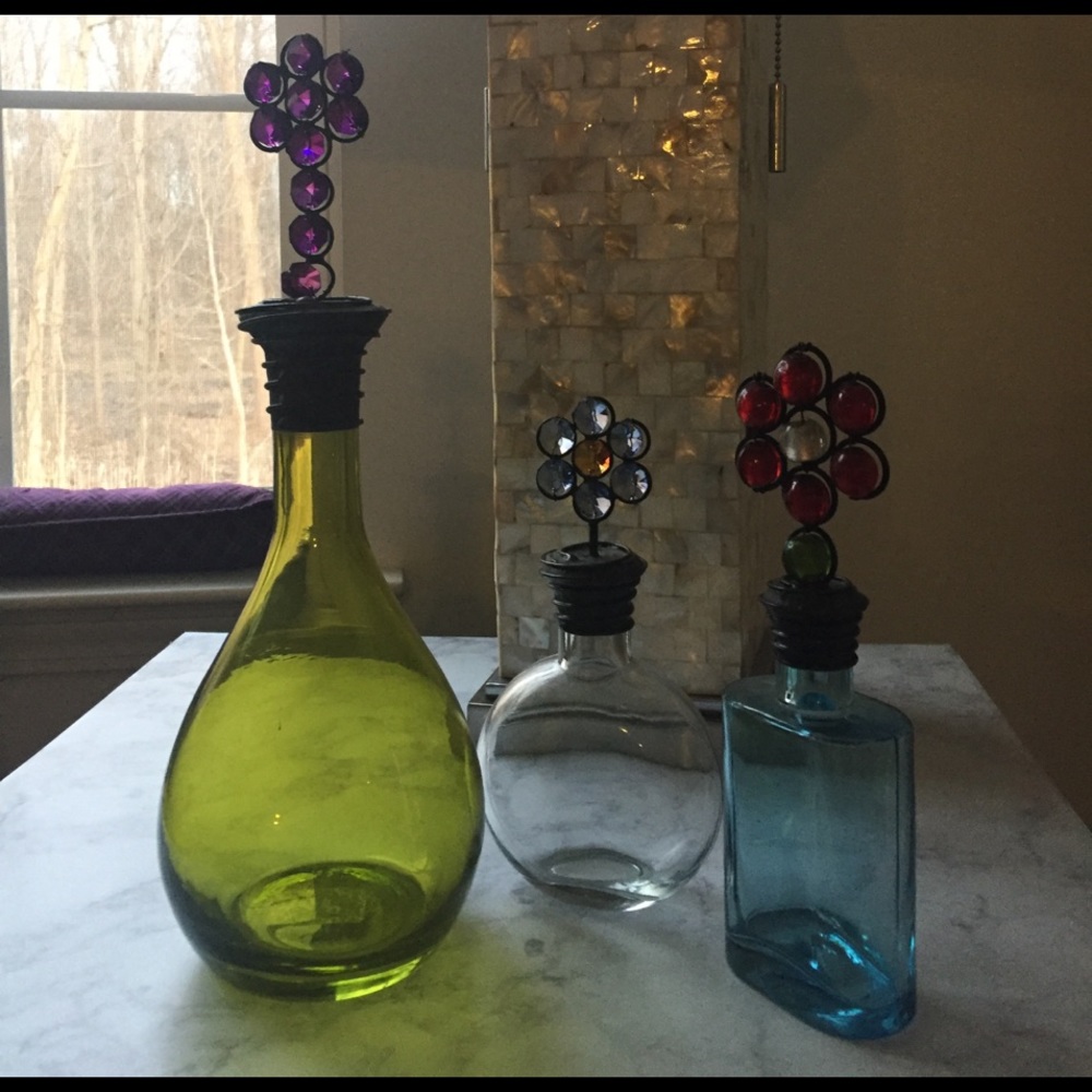 Pier 1 bottle decor