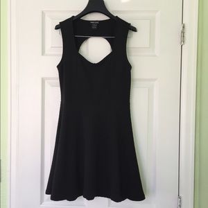Black Eyelet Style Dress