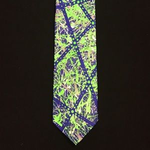 Original hand painted necktie