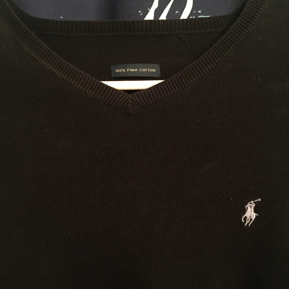 Men's Polo lightweight cotton sweater