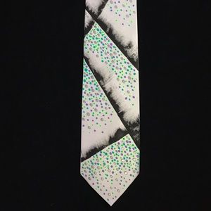 Original hand painted necktie